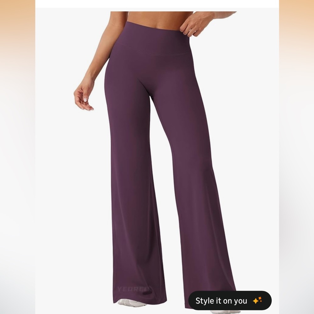 AMAZON WIDE LEG PANTS - Picture 2 of 6